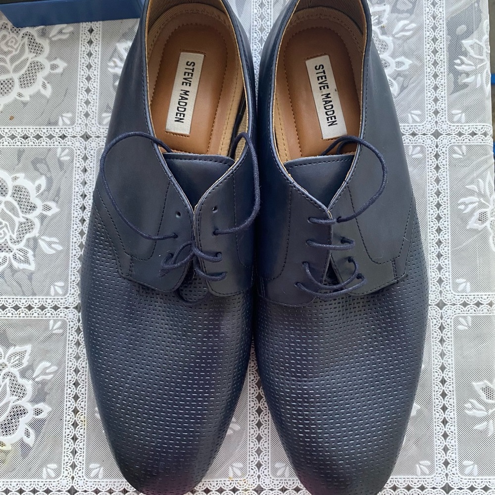 Steve Madden Elixer Derby Leather Dress Shoes